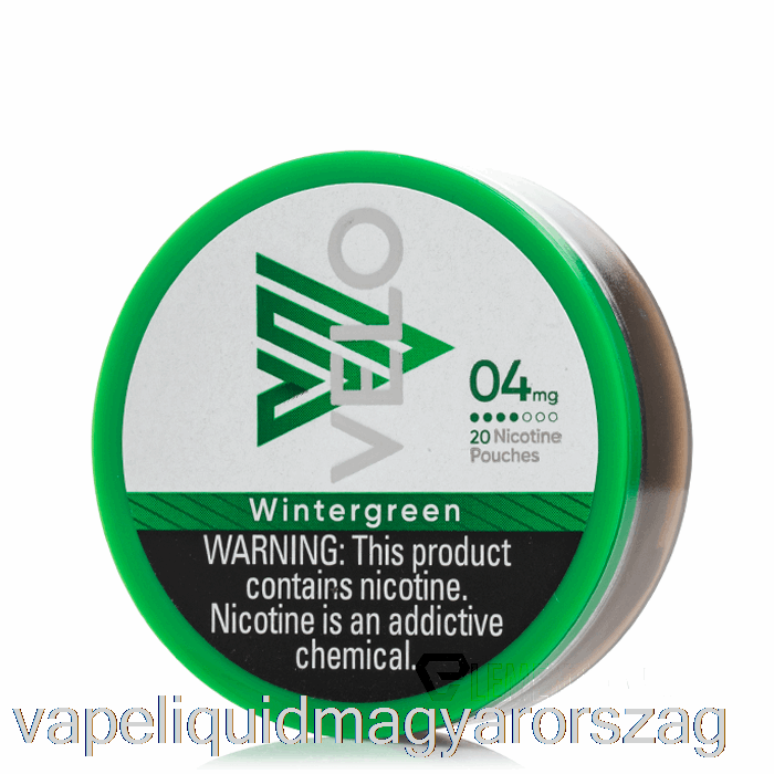 Velo Nikotin Tasakok - Wintergreen 4mg Vape Toll